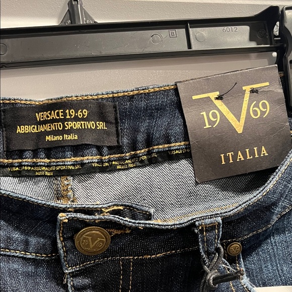 VERSACE 19•69 ABBIGIAMENTO SPORTIVO SRL Italia Sofia Bootleg Jeans 31 - Picture 4 of 16